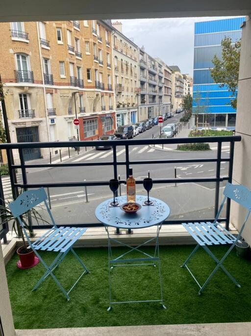 Studio Cosy Avec Balcon Proche Paris Boulogne-Billancourt Exterior foto